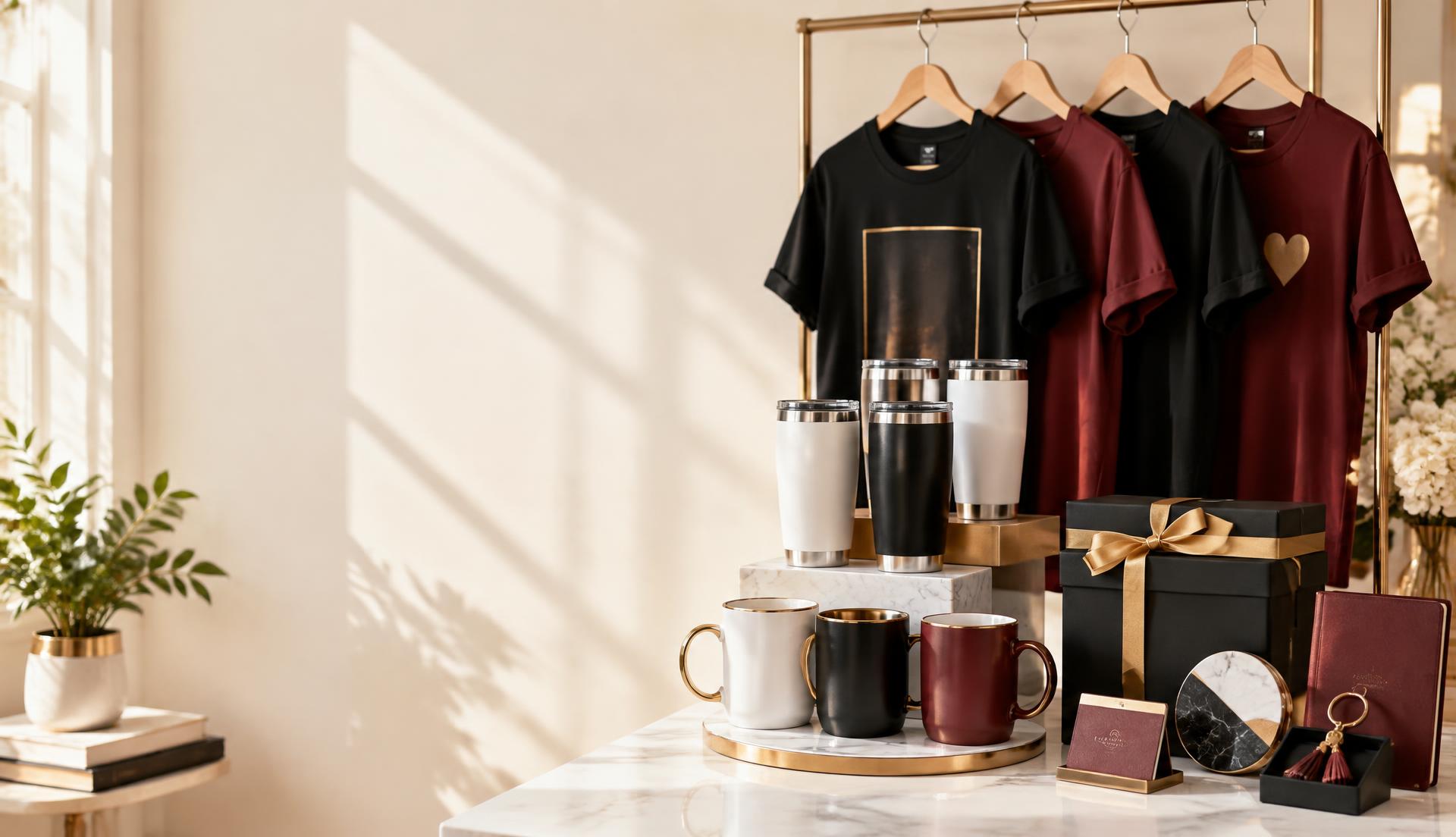 Custom shirts, tumblers, mugs and personalized gifts